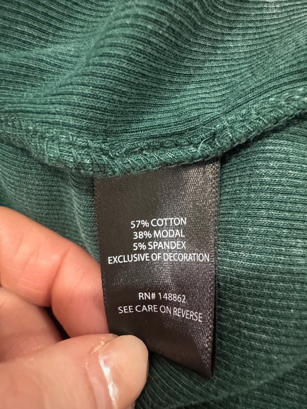 Torrid Green Mineral Wash Boho Top 4X Cotton Modal Stretch Tunic - Picture 9 of 9